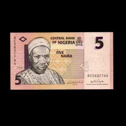 NİJERYA (2006)  - 5 Naira (ÇİL 10/10)