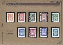 1960 Resmi Pullar R78 - R86 MNH Tam Seri **