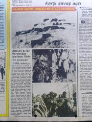 Milliyet Gazetesi - Turkish Newspaper - 19 Mart 1982 - Emniyet Genel Müdürü Fahri Görgülü 8000 yeni polis alınacak - 1982 polisi güçlendirme yılı olacak - Türk Aydınının suçlanması - bir öykü tilki yakalandı - Amerikan narkotik polisi yardım fonundan Türk polisine 2 tekne hibe edildi - kaçakçılara karşı kullanılacak olan tekneler fotoğraf - İsveç sağlık ve sosyal ilişkiler Bakanı bayan Karin Soeder'in önergesi kabul edilirse tüm seks kulüpleri kapatılacak -  senaryosunu Onat kutlar'ın yazdığı Hakkari'de Bir mevsim'den uyarlanan filmin tüm oyuncuları tiyatro sanatçısı fotoğraf - Ferit Edgü - Hakkari'de Bir mevsim filminin başrolünde Genco Erkal Şerif Sezer Ali Yücel bulunmakta - OPEC'in Kader toplantısı - gelir vergisi beyannamesi nasıl doldurulur - Eczacıbaşı serum tesisleri haziranda devreye giriyor - Belçika kaynıyor Sabena ve demiryolu grevcilerine çelikçiler de katıldı - Pekin'deki yabancı banka sayısı 23'e yükseldi - döviz kurları - altın ve gümüş fiyatları - İşçi şirketleri