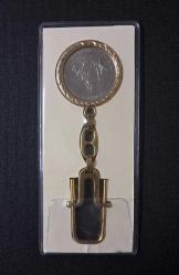 LOT.14 » Dominik Cumhuriyeti 1 Peso Anahtarlık Objeli