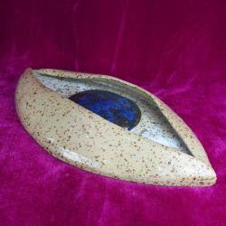 EL YAPIMI SERAMİK GÖZ FORMLU KORUYUCU NAZARLIK DUVAR SÜSÜ 2