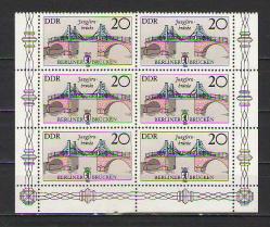 DDR - Almanya - MNH - Damgasız Pul lotu