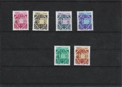 1978 Resmi Tam Seri MNH Damgasız ** İsfila R156-161