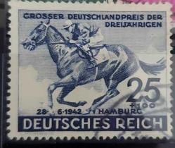 LOT.18 » Almanya Reich 1942 Hamburg At yarışları- damgalı