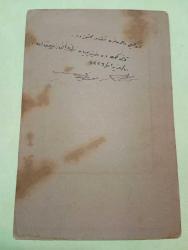 Eski Osmanlı Subayı aile fotoğrafı.