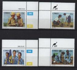 Güney Afrika Ciskei 1985 İzci Hareketinin 75. Yıldönümü Tam Seri (LT0022A)