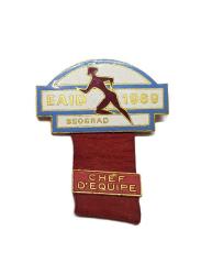 1969 BELGRAD AVRUPA ATLETİZM ŞAMPİYONASI EKİP ŞEFİ ROZETİ