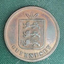 GUERNSEY  1874   4  DOUBLES
