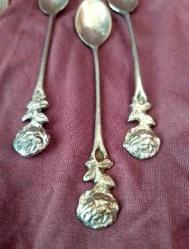 Gümüş kaplama çay kaşığı