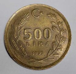 1991 500 LİRA #307