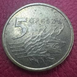 Polonya 5 Groszy 2013