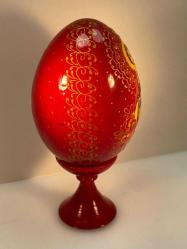 AHŞAP PASKALYA YUMURTASI RUSYADAN EL İŞİ