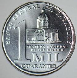 PARAGUAY 1000 GUARANİ 2008 KAPAMADA ÇİL.
