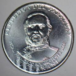 PARAGUAY 1000 GUARANİ 2008 KAPAMADA ÇİL.