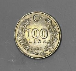 1987 100 Lira Bakır-Nikel Çilaltı Kondisyonda Koleksiyonluk Madeni Para