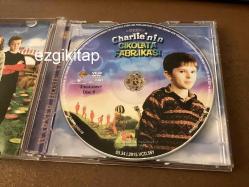 charlie'nin çikolata fabrikası vcd (PC'de izlenmiştir/denenmiştir)  johnny deep freddie highmore helena bonham david kelly noah taylor  (tim burton roald dahl) charlie and the chocolate factory