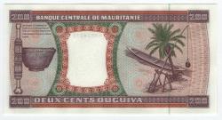 Moritanya 2002 Yılı 200 Ouguiya ÇİL