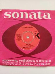 Efemera - James Brown &ndash; Sex Machine 1970 Türkiye Baskı 45lik Plak - kitantik - kitaLog