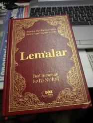 Risale-i nur külliyatından terimli, lügatli, kaynaklı, indeksli lemalar
