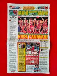 Galatasaray 4-1 Trabzonspor - Süper Kupa Yarı Final Maçı - 6 Ocak 2026 - Fotomaç Gazetesi Manşet Sayfası