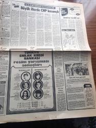 Hürriyet Gazetesi - Turkish Newspaper - 29 Mayıs 1977 - Bülent Ecevit ile Süleyman Demirel iktidar diğerleri ortaklık istiyor - Süleyman Demirel herkes denenmiştir meydanlarda eser gösterebilen sadece Adalet Partisidir - Bülent Ecevit 5 Haziran seçimlerinde kara silahları ak oylarımızla yeneceğiz - Alparslan Türkeş MHP'ye verilen her oy milliyetçilerin yumruğunu güçlendirecek - Necmettin Erbakan 43 milyon hakta birleşeceğiz ve yeniden büyük Türkiye'yi kuracağız - Behice Boran bu seçimlerin en büyük özelliği TİP'in seçimlere katılmasıdır - balat'ta yağ fabrikasında korkunç yangın Fotoğrafı - il il seçim tahminleri - CHP Mardin milletvekili Kanço Aşireti Ahmet Türk taraftarları ile AP'li Necimoğulları arasında çıkan kavgada 4 kişi öldü - İstanbul üniversitesi'nde de seçim var - yurtta Dünyada 7 Gün 7 Olay - Metin Toker'in not defterinden - kadın polis dizisinin saati değişti - bizimkiler karikatür - televizyonda bugün - Ulusoy Turizm - Charles Bronson sonunda  KGB ajanı oldu Fotoğraf