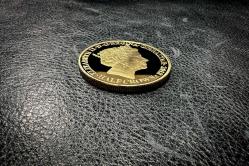 ALTIN KAPLAMA YENİ YAPIM MADENİ PARA 14