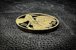 ALTIN KAPLAMA YENİ YAPIM MADENİ PARA 16