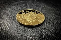 ALTIN KAPLAMA YENİ YAPIM MADENİ PARA 17