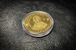 ALTIN KAPLAMA YENİ YAPIM MADENİ PARA 17