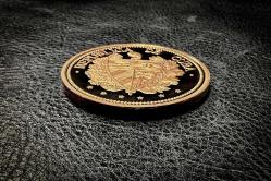 ALTIN KAPLAMA ROSE YENİ YAPIM MADENİ PARA 19