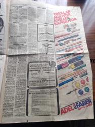 Hürriyet Gazetesi - Turkish Newspaper - 12 Eylül 1982 - Avrupa'da Ermeni avı - Ermeni katillerinin yardımcısı 3 dişi Şeytan Margret Alek ve Suzi - Londra'da ve Zürih'te eyleme hazırlanan silahlı ve bombalı 3 terörist yakalandı - öldürülen Burgaz konsolosluğumuz idare ateşesi Bora Süelkan'ın Ailesi perişan Fotoğrafı - POL DER başkanı polis Kadir Boztimur Rızgari örgütünün lideri çıktı Fotoğrafı - Türkçe kurbanlarına Yarın müjde var - 60'lık anne Fadime Kavakçı bebeğini dua ede ede emzirdi Fotoğrafı - Banker Kastelli tutuklandı - cumhurbaşkanı Anayasa mahkemesi kararlarının yeniden görüşülmesi isteyebilecek - evlilikte cinsel sorunlar - olaylar ve insanlar yazan Hasan Pulur - Prenses Diana fazla kiloları için rejimde Fotoğrafı - Almanya'da cadılar ayini Fotoğrafı - güreşçimiz Salih Bora yüzümüzü ağarttı Fotoğrafı - Beşiktaşlı Samet Aybaba Bir akın kesiyor Fotoğrafı - futbol federasyonu Başkanı Yılmaz Tokatlı - İzmir fuarı'nın çiçeği burnunda assolisti Nesrin Topkapı Nurhan Damcıoğlu ile