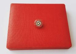 İKİNCİ DÜNYA SAVAŞI ALMANYA -VOLKSBUND DER DEUTSCHEN İN UNGARN NAZİ ROZETİ - MADALYA C3779