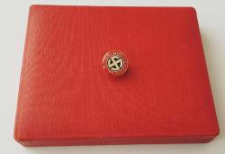 İKİNCİ DÜNYA SAVAŞI ALMANYA -VOLKSBUND DER DEUTSCHEN İN UNGARN NAZİ ROZETİ - MADALYA C3779