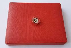 İKİNCİ DÜNYA SAVAŞI ALMANYA -VOLKSBUND DER DEUTSCHEN İN UNGARN NAZİ ROZETİ - MADALYA C3779