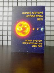 Güneş Sistemindeki Gezegenler Hatıra Para Seti Albümü (Paralar ile birlikte)