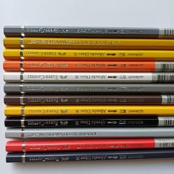 Faber Castell Albrecht Dürer 12 li Sulu boya Kalem Seti,Vintage