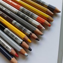 Faber Castell Albrecht Dürer 12 li Sulu boya Kalem Seti,Vintage