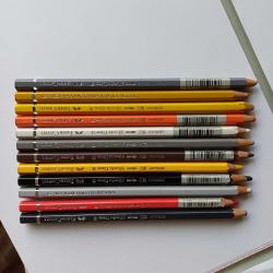 Faber Castell Albrecht Dürer 12 li Sulu boya Kalem Seti,Vintage