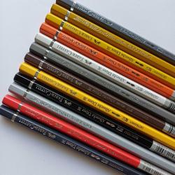 Faber Castell Albrecht Dürer 12 li Sulu boya Kalem Seti,Vintage