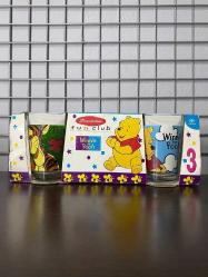 Paşabahçe Fun Club Disney Lisanslı Winnie the Pooh 3'lü Bardak Seti Kutulu