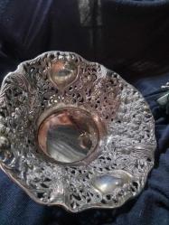 Telkari/ Gümüş şekerlikler 3 lü set