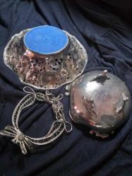 Telkari/ Gümüş şekerlikler 3 lü set