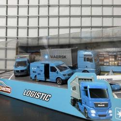 Majorette MAERSK Logistic Seti (Metal)