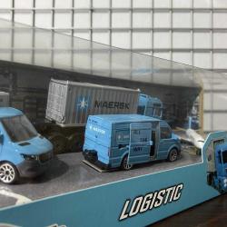Majorette MAERSK Logistic Seti (Metal)