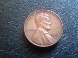USA 1956 D ONE CENT