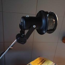 Kelepçeli ,Kollu Masa Lambası,Vintage