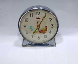 TAVUKLU ORJİNAL SHANGAI KURMALI MASA SAATİ