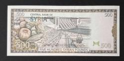 Suriye 500 Pounds ÇİL KAĞIT PARA