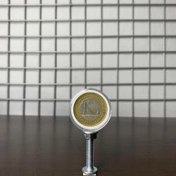 1 Lira “1915 Çanakkale Köprüsü” Tedavül Hatıra Para 2021 (T.C TERS)