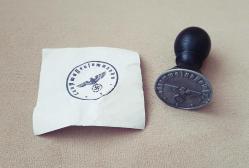 İKİNCİ DÜNYA SAVAŞI ALMANYA - NAZİ ASKERİ MÜHÜR - ROZET - MADALYA C3832